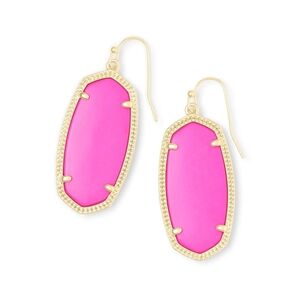 Kendra Scott Elle Earrings Magenta And Gold